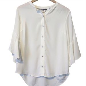 Cabi Float Button Down Blouse